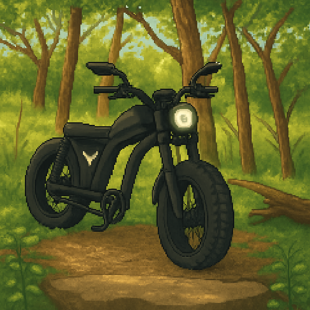 BIGNIU | BGX Ebike in Pixel Art Style🚴✨