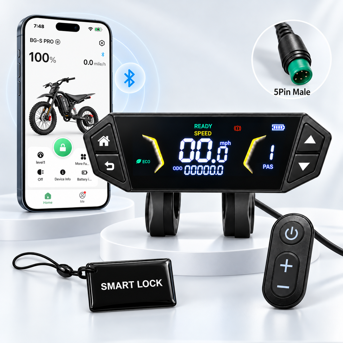 BG-S PRO Smart Display with APP Connectivity