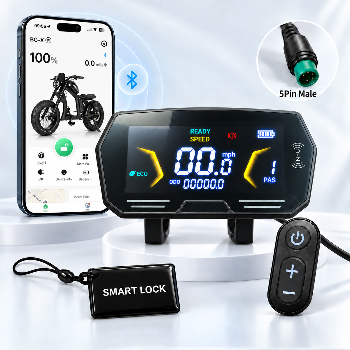 BG-X Smart Display with APP Connectivity