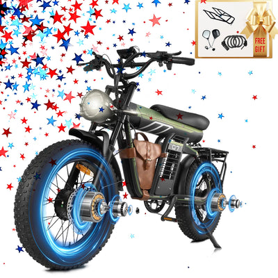 Smartravel Rocket ST201F Pro 3000W Dual Motor Long-Range Electric Bike