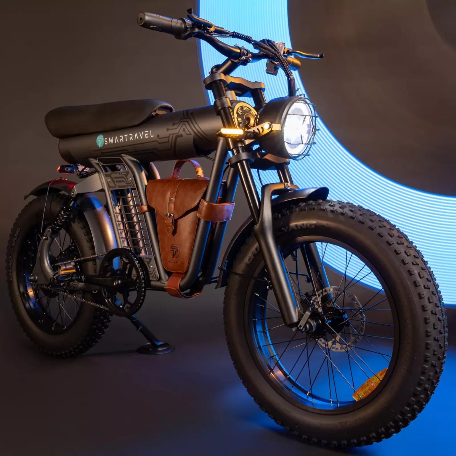 Smartravel Rocket ST201F 1500W Retro Motorcycle Style Off-Road Electric Bike Fat Tire