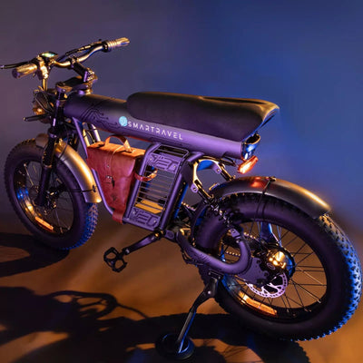 Smartravel Rocket ST201F 1500W Retro Motorcycle Style Off-Road Electric Bike Fat Tire