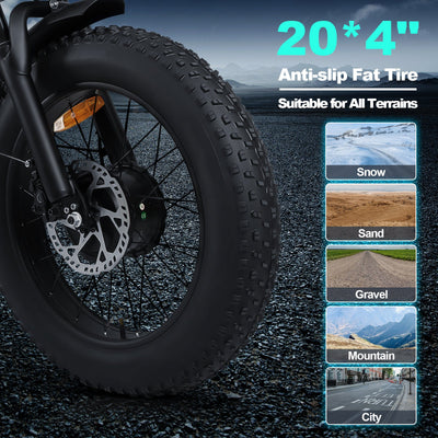 Smartravel Rocket ST201F Pro 3000W Dual Motor Long-Range Electric Bike