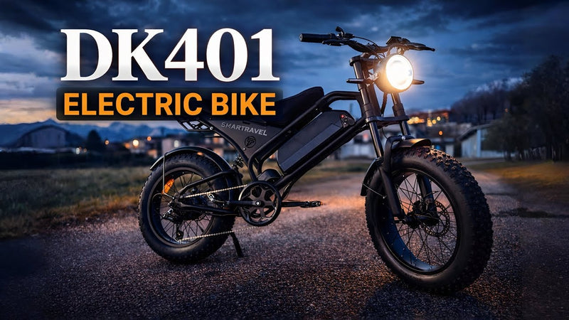 SMARTRAVEL DK401 - Fat Electric Bike 1000W - Top Speed 45 km/h - 28 mph
