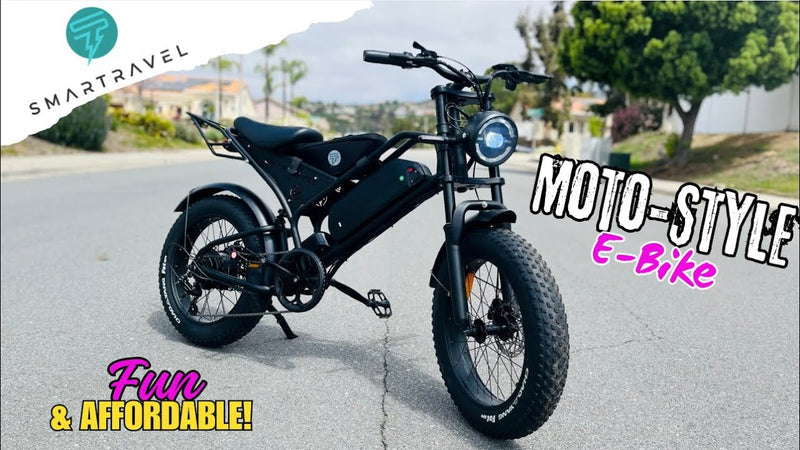Smartravel DK400 Moto-Style E-Bike Review|Fun, Quick & Affordable