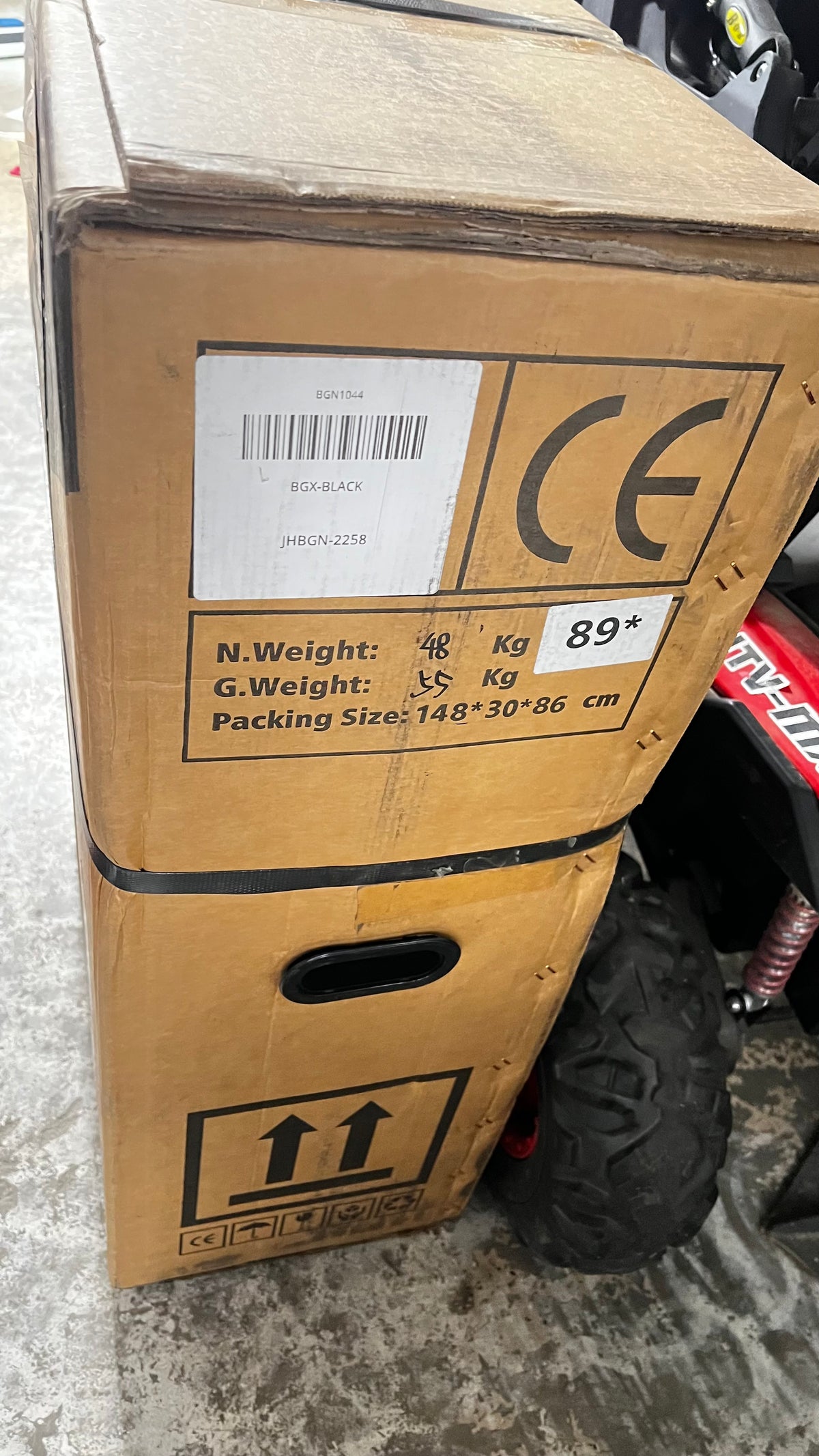 [ Officially Certified ] BG-X Black Electric Bike
