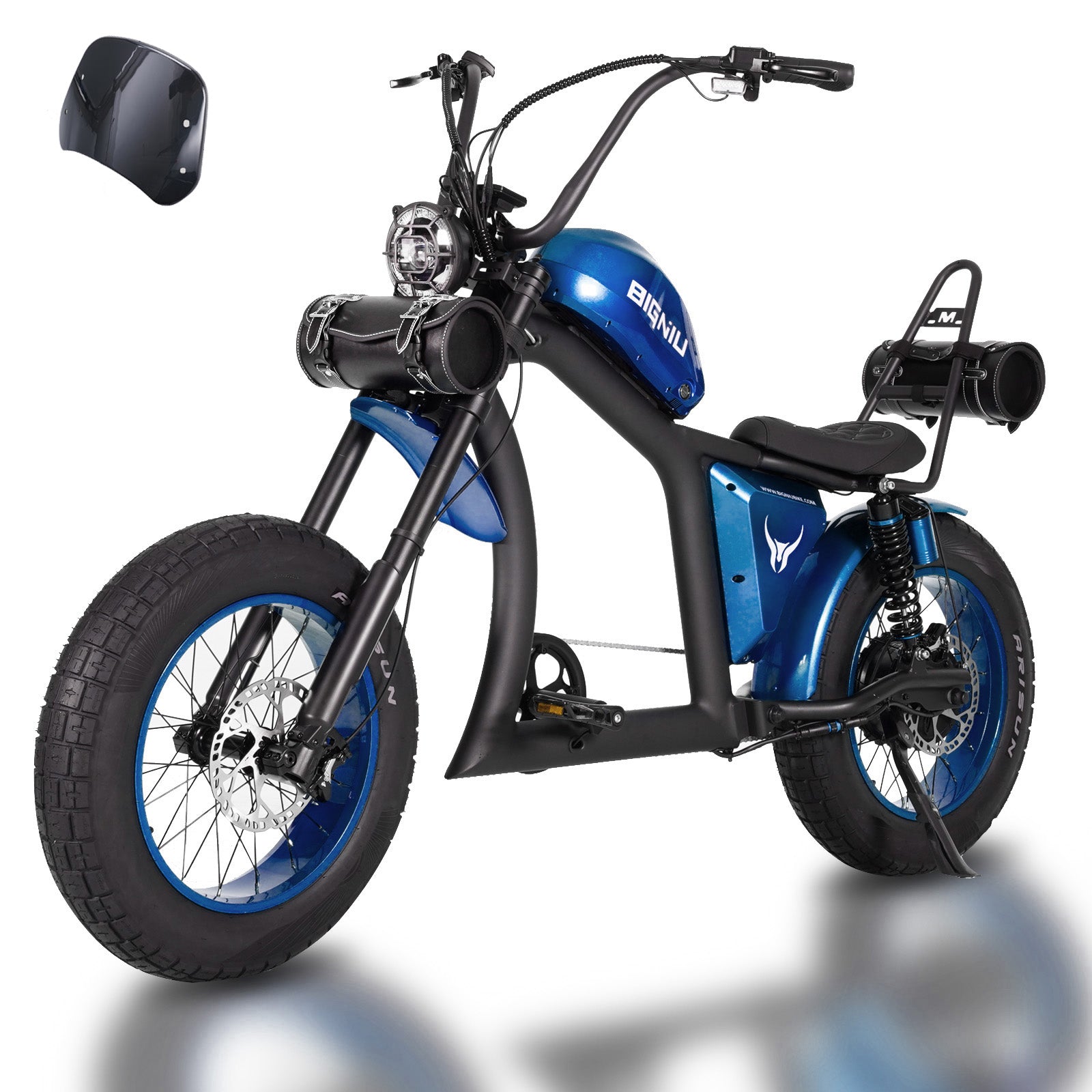 [ Officially Certified ] BG-X Pro Blue Electric Bike