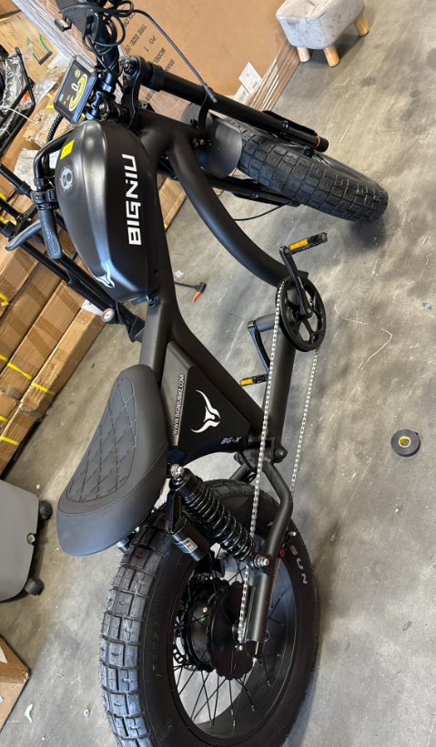 [Official Certified — Test-Ridden Only] BG-X Black Electric Bicycle