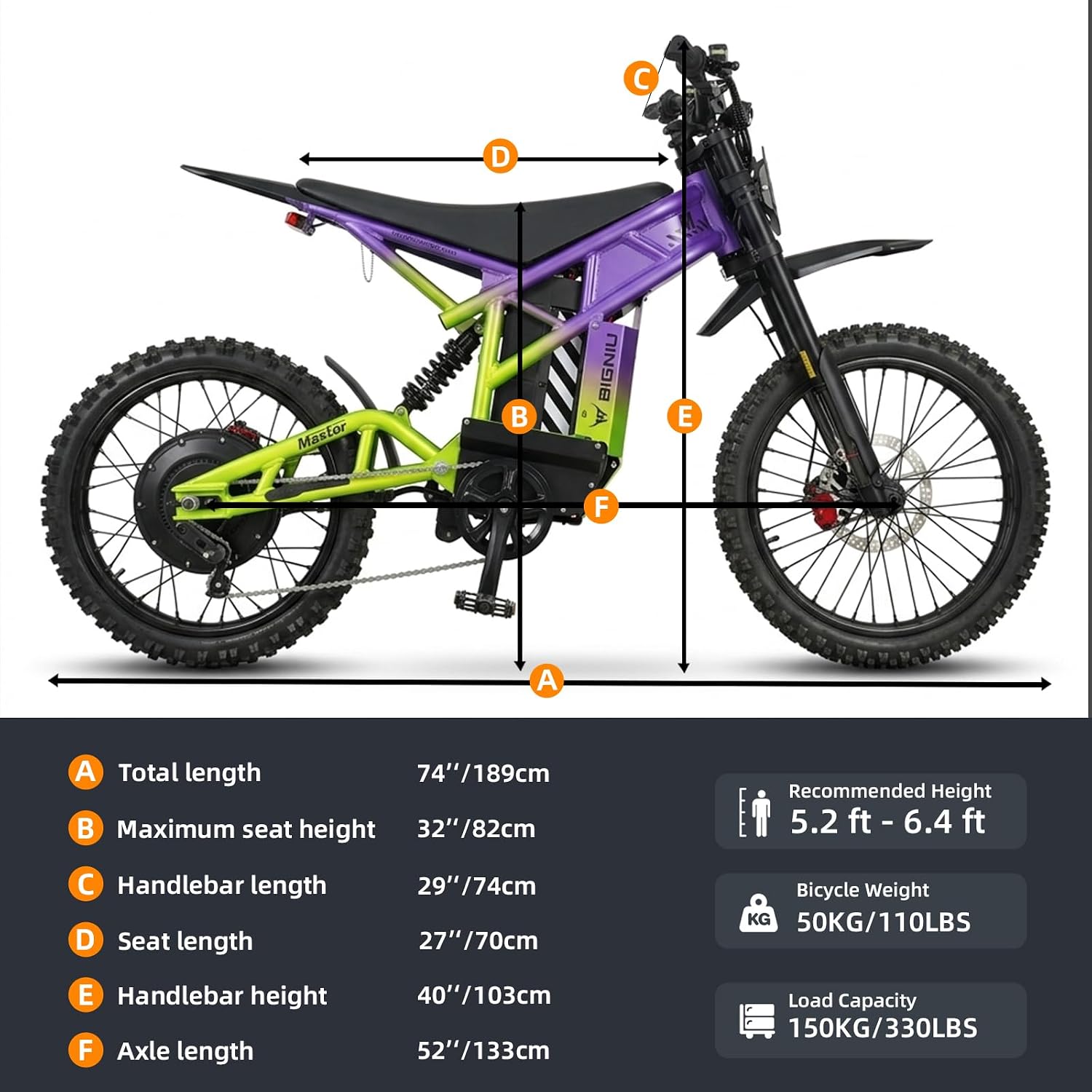 BIGNIU BG-Master Off-Road Electric Bike
