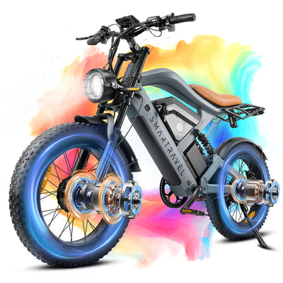 Smartravel Raptor ST202 Pro Dual Motor and Battery Electric Bike