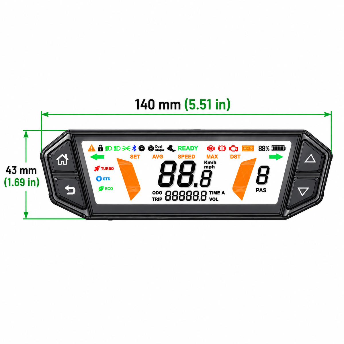 BG-S PRO Smart Display with APP Connectivity