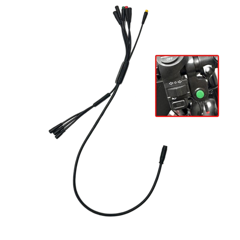 BG10 main line, pay attention to distinguish the colors of the dual motor switches