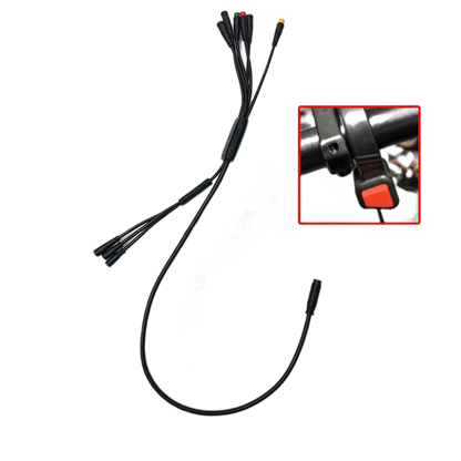 BG10 main line, pay attention to distinguish the colors of the dual motor switches