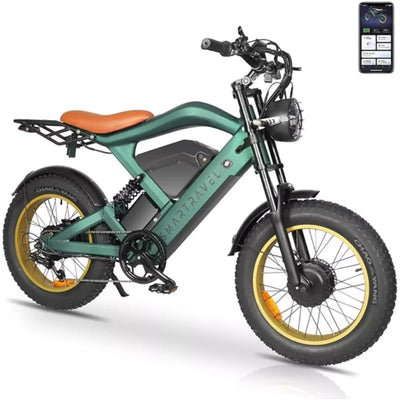 Smartravel Raptor ST202 GPS-Enabled All-Terrain Electric Bike