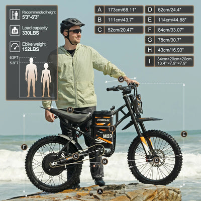 Smartravel M23 6500W Electric Dirt Bike